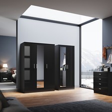 Black High Gloss Bedroom