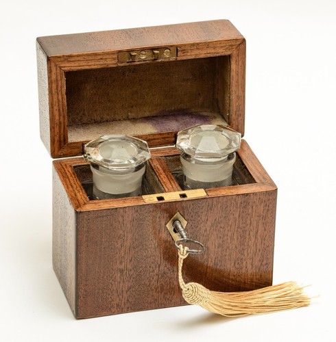 Antique victorian wooden scent - wooden,