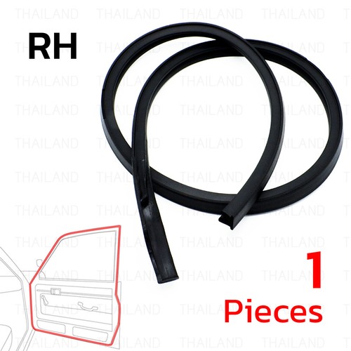 Right weatherstrip door rubber - right,