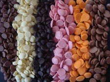 Chocolate for fondue fountain