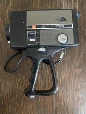 GAF SC/100 Super 8 Movie Camera with Carry Case & Booklets - Good Working Order