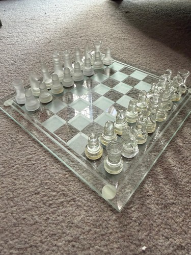 Glass chess set 3385 827 - set, 3385/827