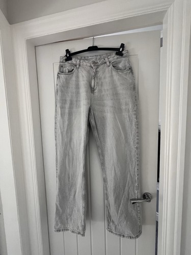 Ladies grey washed jeans size - ladies,