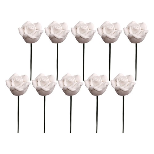 10pcs mini rose decor - rose,