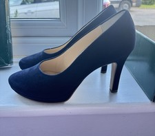 Women’s Navy Suede Paul