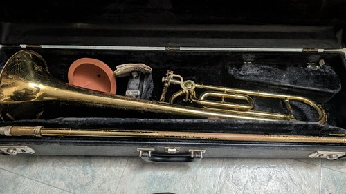 King 605 trombone - king, f