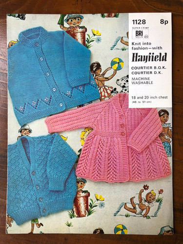 Hayfield 1128 knitting pattern