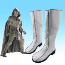 Cosplay Moon Knight Marc Specto Shoes Hight Leg Boots Halloween Superhero Boots