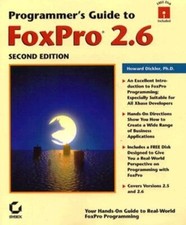 Programmers Guide to FoxPro 2.6, Dickler, Howard, Good Condition, ISBN 078211609
