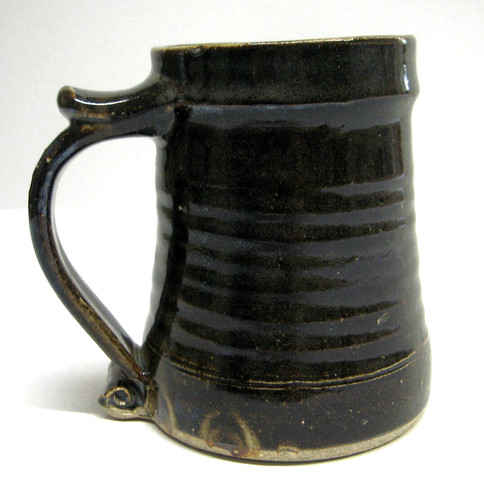 Leach pottery tankard - leach, tankard.