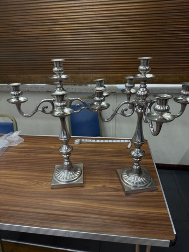 Pair large antique - pair,