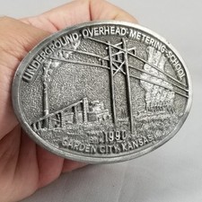 Belt Buckle 1990 Underground