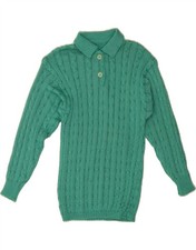 Womens Polo Neck Jumper Sweater UK 12 Medium AZ01