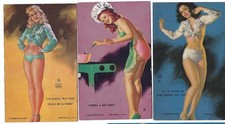 1940s MUTOSCOPE PIN UP CARDS