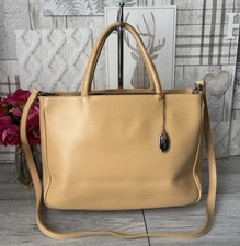 Furla 2way Handbag Shoulder Bag Tote Bag Leather Silver Charm