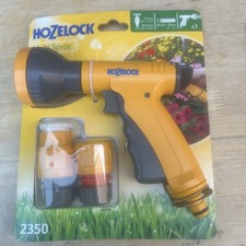 Hozelock 2350  Multi Spray Gun with 3 Fittings - Garden Watering Irrigation