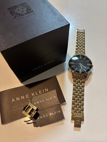 Anne klein women watch gold - anne, /