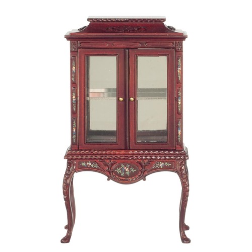 Dolls house china cabinet - house, on