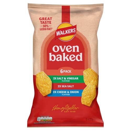 Oven baked variety pack crisps - oven,