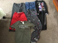 Boys mixed clothing bundle 8 items suitable for age 9-10 years includes PJs tops