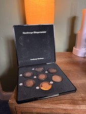 RARE! 7x Hamburger Bürgermeister 1796-1879 Silver Medals (1000 Fineness)