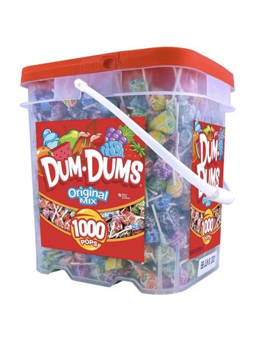 Bulk dum pops - bulk, count