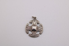 Silver canterbury cross - canterbury,