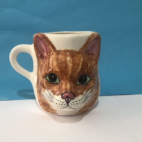 Babbacombe pottery moulded - babbacombe, cat
