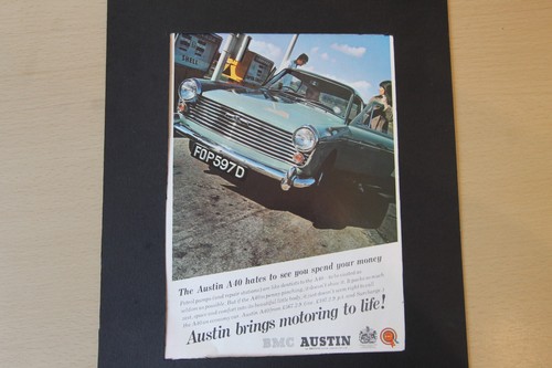 Original 1966 magazine - , advert
