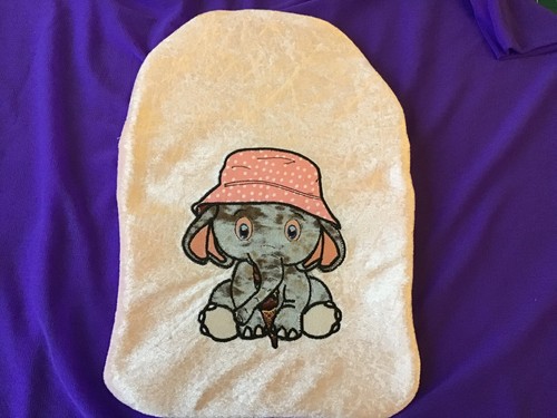 Hot water bottle - hot, cover