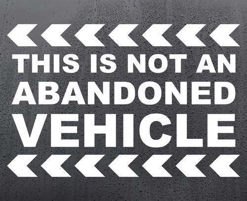 This not abandoned - is, an