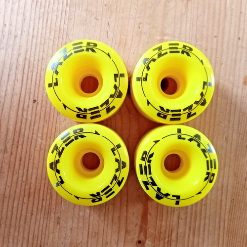 Retro yellow lazer roller - yellow,