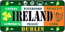 Ireland License Plate