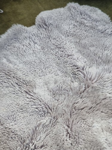 Sheepskin rug huge 38x64inch - sheepskin,