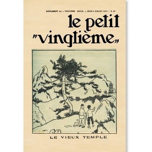 Tintin petit vingtième le - tintin,