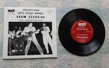 Eddie Cochran -  Let’s Coast A While  UK 1979 7” EP in white Picture Sleeve