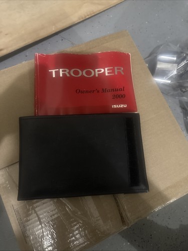 2000 isuzu trooper owners - trooper,
