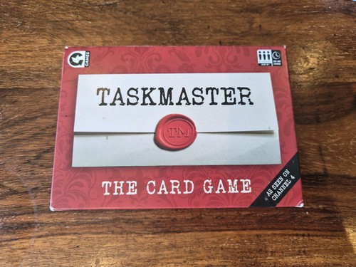 Official taskmaster card game - official,