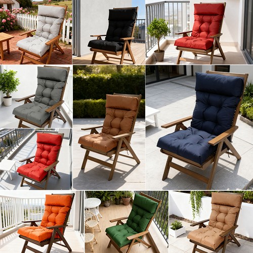 Garden high back chair cushion - high,