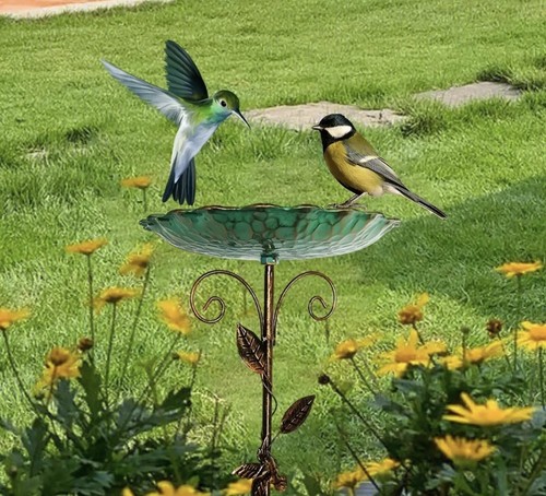 Inch vintage bird bath - inch,