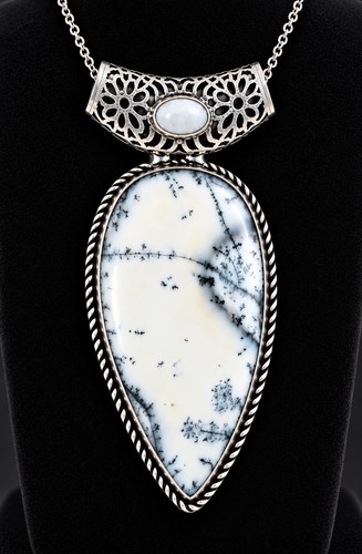 Unique dendritic opal - opal, &
