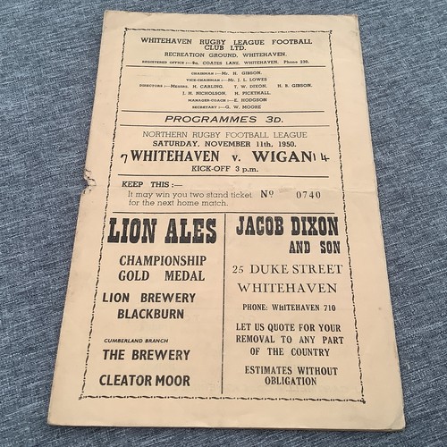 Whitehaven wigan northern - whitehaven,