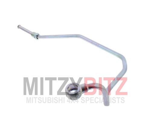 Engine oil cooler feed - oil,