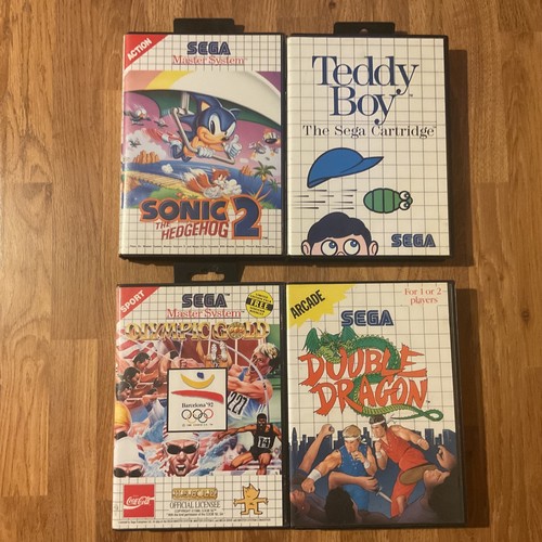 Sega master system - system, games