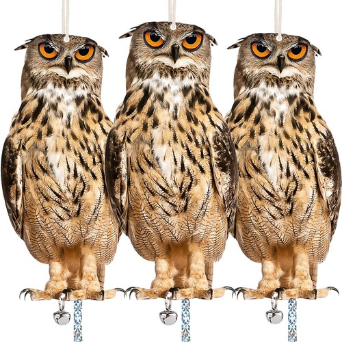3pcs owl bird scarer - bird,