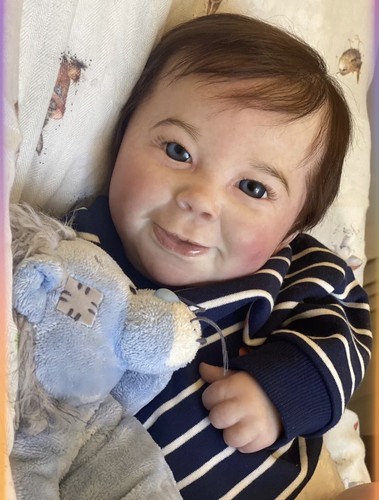 Reborn sage baby boy with - sage,