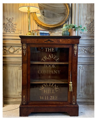 Antique rosewood cabinet with - antique,