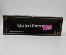 Cristal d'Arques Chantilly Beaugency 5cl Glasses Set of 6 Vintage Boxed