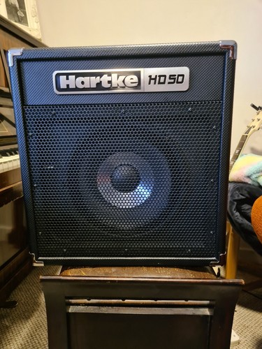 Hartke hd50 bass practice amp - bass,