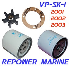 Service Kit for Volvo Penta 2001, 2002, 2003 replaces: 3586496, 875583, 21951342